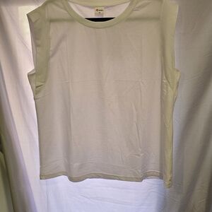 Amazon Classic White Muscle Tee